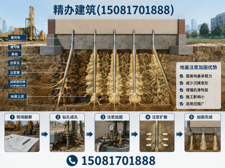 曲周县地基注浆加固展示图